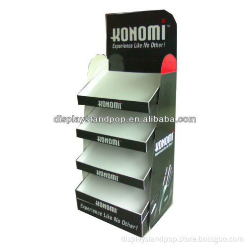 High Quality Custom Floor Paper Cardboard Display Stand